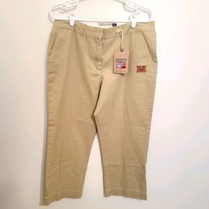 NWT CAMPUS CHINOS MERCER BEARS CROPPED PANTS